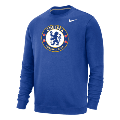 Chelsea Club Fleece Men's Crew-Neck Sweatshirt. Nike.com